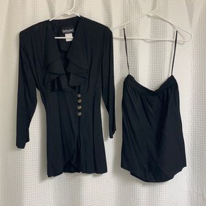 Brioche 2-pcs Black Suit